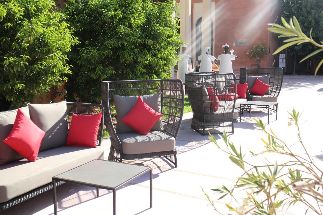 ケンジ クラブ アグダル メディナ オール インクルーシブ Lahebichate エクステリア 写真 The hotel's terrace